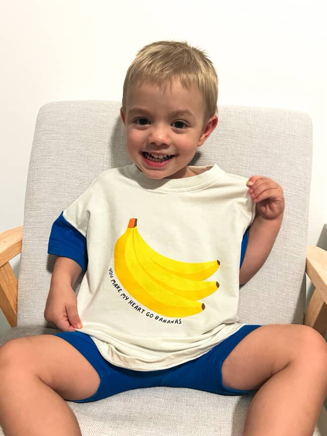 You Make My Heart Go Bananas Set | Toddler Summer Set