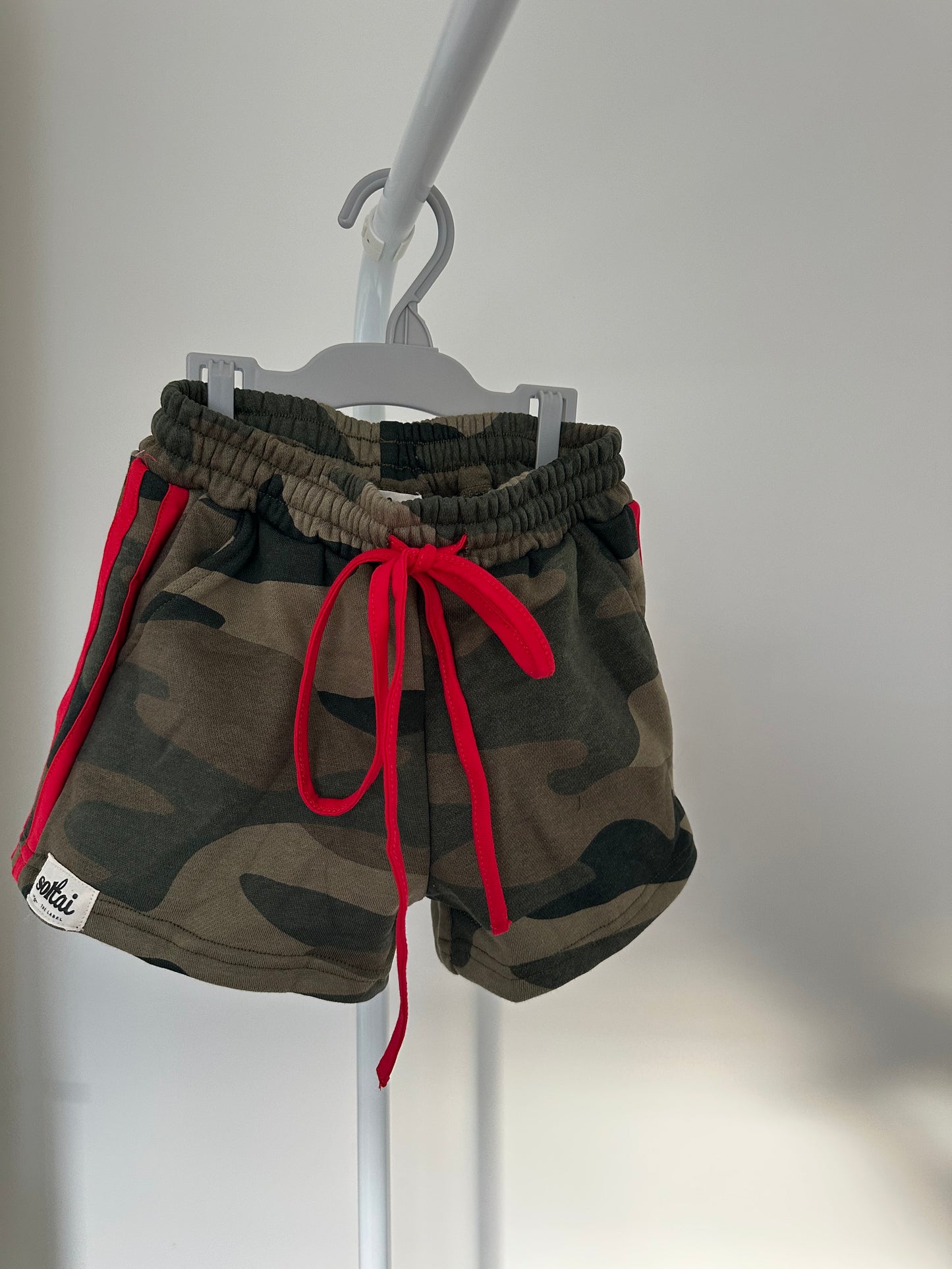 Redline Camo Shorts