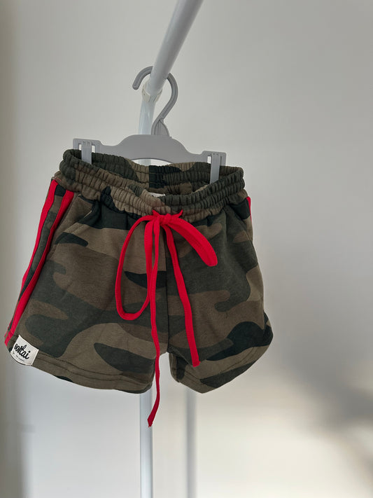 Redline Camo Shorts