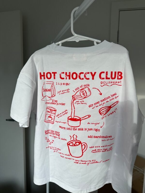 Hot Choccy Club Tee - Image 2