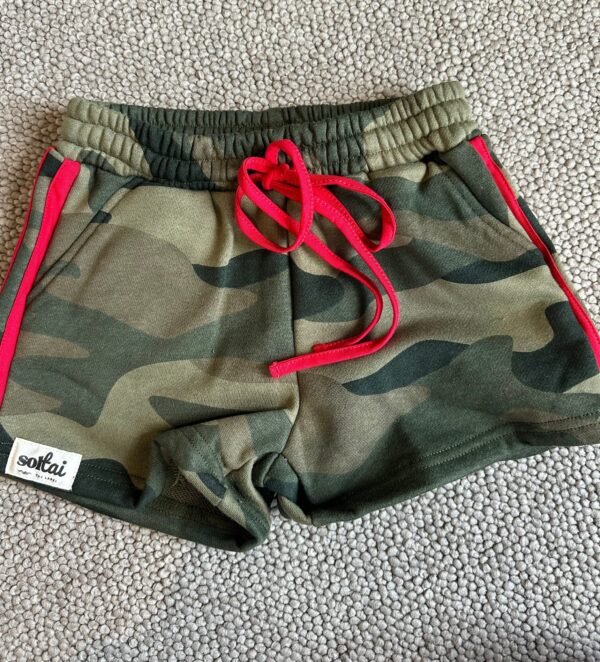 Redline Camo Shorts FINAL SALE - 2 & 3 T