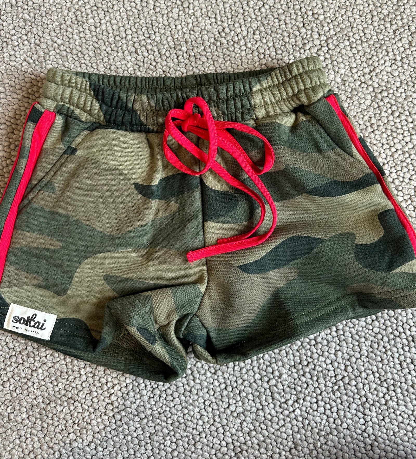 Redline Camo Shorts FINAL SALE - 2 & 3 T - Image 1